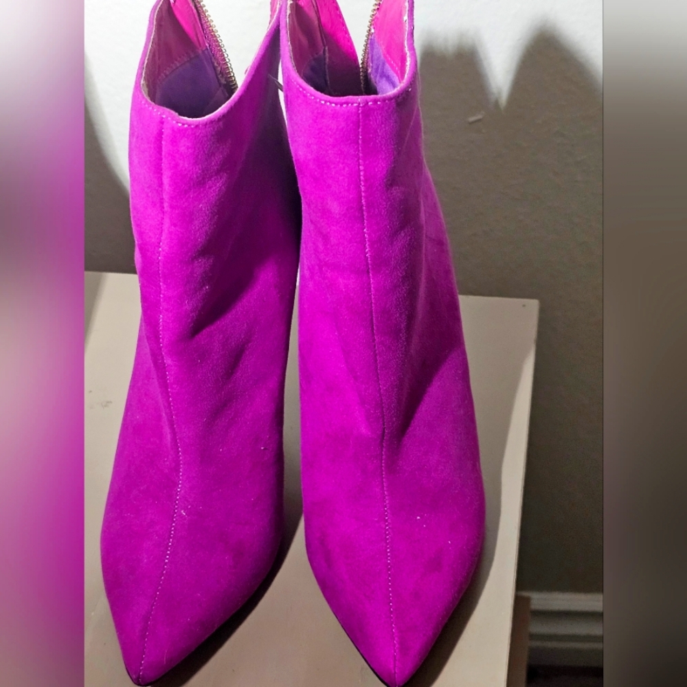 Fuchsia Ankle Boots
